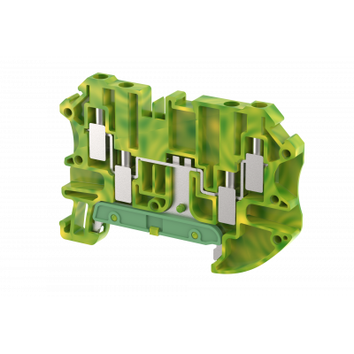 Клемма заземления винтовая 2,5 мм2, двухуровневая, на 4 подключения TGQ2.5-2x2 | код 1202090000 | Elmex Клемма заземления винтовая 2,5 мм2, двухуровневая, на 4 подключения TGQ2.5-2x2 | код 1202090000 | Elmex