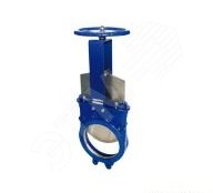 Задвижка шиберная DN 125 тип K21GV PN10 чугун с маховиком | код BSBC21V01250 | DENDOR