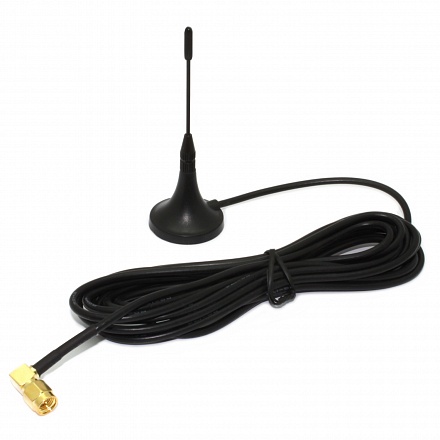 GSM антенна, TELEOFIS iPin-GL 3dB интерфейс: SMA, 3dB, кабель 3 метра, магнит угловая | код iPin-GL 3dB | TELEOFIS GSM антенна, TELEOFIS iPin-GL 3dB интерфейс: SMA, 3dB, кабель 3 метра, магнит угловая | код iPin-GL 3dB | TELEOFIS