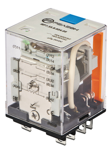 RP7.33.9.110.05 Силовое реле 3 перекидных контакта 16А (= 110В DC) блокируемая кнопка проверки + светодиод | код RP733911005 | РЕЛЕОН RP7.33.9.110.05 Силовое реле 3 перекидных контакта 16А (= 110В DC) блокируемая кнопка проверки + светодиод | код RP733911005 | РЕЛЕОН