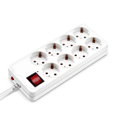 Сетевой фильтр Buro 800SH-1.8-W 1.8м (8 розеток) белый (коробка) | код 1180904 | BURO Сетевой фильтр Buro 800SH-1.8-W 1.8м (8 розеток) белый (коробка) | код 1180904 | BURO