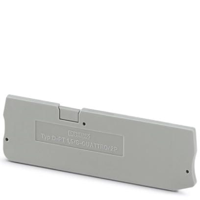 Концевая крышка D-PT 1,5/S-QUATTRO/2P | код 3212426 | PHOENIX CONTACT Концевая крышка D-PT 1,5/S-QUATTRO/2P | код 3212426 | PHOENIX CONTACT