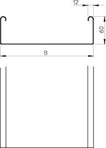 6063241 Кабельный листовой лоток неперфорированный 60x500x3000 SKSU 650 FS | код 6063241 | OBO Bettermann фото 2 6063241 Кабельный листовой лоток неперфорированный 60x500x3000 SKSU 650 FS | код 6063241 | OBO Bettermann фото 2