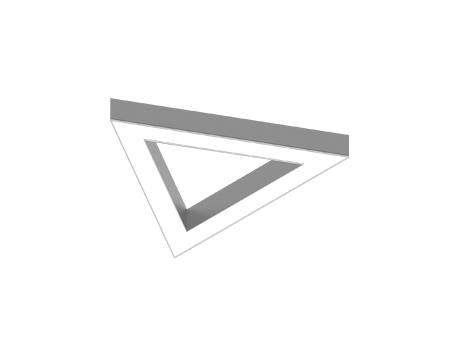 Светильник светодиодный PROFILE 30L P LED TRIGON 600 WH 4000К подвесной СТ | код 1248003310 | Световые технологии Светильник светодиодный PROFILE 30L P LED TRIGON 600 WH 4000К подвесной СТ | код 1248003310 | Световые технологии