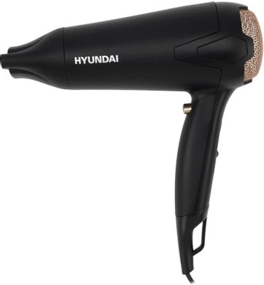 Фен Hyundai H-HDI0755 2000Вт черный матовый | код 1618976 | HYUNDAI Фен Hyundai H-HDI0755 2000Вт черный матовый | код 1618976 | HYUNDAI
