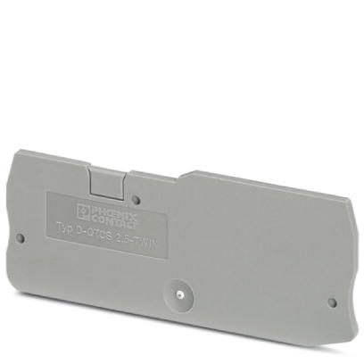Концевая крышка D-QTCS 2,5 TWIN | код 3050523 | PHOENIX CONTACT Концевая крышка D-QTCS 2,5 TWIN | код 3050523 | PHOENIX CONTACT