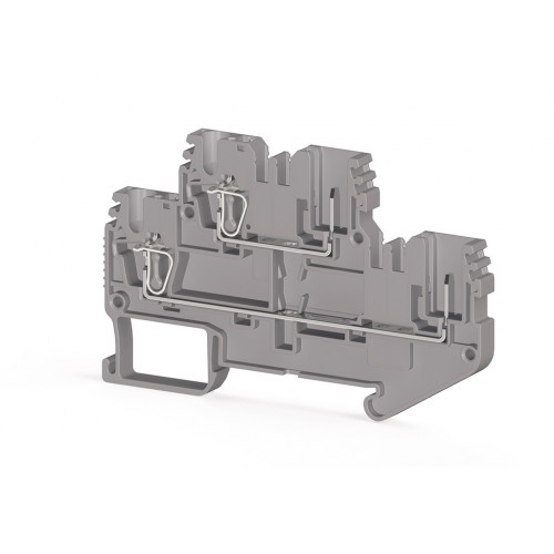 310 160, Четырехполюсная пружинно-зажимная клемма CTP 2,5-2F (бежевый) | код 0.0.0.3.10160 | KLEMSAN 310 160, Четырехполюсная пружинно-зажимная клемма CTP 2,5-2F (бежевый) | код 0.0.0.3.10160 | KLEMSAN