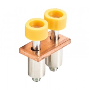 Соединительная перемычка, винтовая, изолированная, 2 полюса, для клемм: WK 4 E/U WKM 4/15 | код Z7.271.2227.0 | Wieland Соединительная перемычка, винтовая, изолированная, 2 полюса, для клемм: WK 4 E/U WKM 4/15 | код Z7.271.2227.0 | Wieland