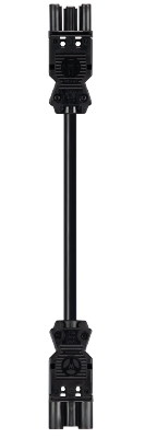 Кабельная сборка, оконеченная вилочным разъемом GST18i3, и розеточным разъемом GST18i3, 3 полюса, длина кабеля: 5 метров, сечение жил кабеля: 3х1,5 мм.кв., номинальное напряжение: 250V, номинальный ток: 16А, цвет разъема: черный, цвет кабеля: черный Код т Кабельная сборка, оконеченная вилочным разъемом GST18i3, и розеточным разъемом GST18i3, 3 полюса, длина кабеля: 5 метров, сечение жил кабеля: 3х1,5 мм.кв., номинальное напряжение: 250V, номинальный ток: 16А, цвет разъема: черный, цвет кабеля: черный Код т