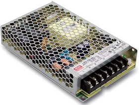 Источник питания AC-DC, 150Вт, вход 115/230В AC (переключатель), 47…63Гц, выход 12В/12.5A, рег. вых ±10%, изоляция 3750В AC, в кожухе 129х97х30мм, -30…+70С | код LRS-150-12 | MeanWell Источник питания AC-DC, 150Вт, вход 115/230В AC (переключатель), 47…63Гц, выход 12В/12.5A, рег. вых ±10%, изоляция 3750В AC, в кожухе 129х97х30мм, -30…+70С | код LRS-150-12 | MeanWell