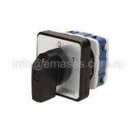 Переключатель полюсов 120A, 1 фаза, 60 °, 2 положения (0-1) | код PSA120AK131S | EMAS