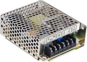 Источник питания AC-DC, 35Вт, вход 88…264В AC, 47…63Гц / 125…373 В DC, выход 15В/2.4A, рег. вых 13.5…16.5 В , изоляция 3000В AC, в кожухе 99х82х35мм, -25…+70С | код RS-35-15 | MeanWell Источник питания AC-DC, 35Вт, вход 88…264В AC, 47…63Гц / 125…373 В DC, выход 15В/2.4A, рег. вых 13.5…16.5 В , изоляция 3000В AC, в кожухе 99х82х35мм, -25…+70С | код RS-35-15 | MeanWell