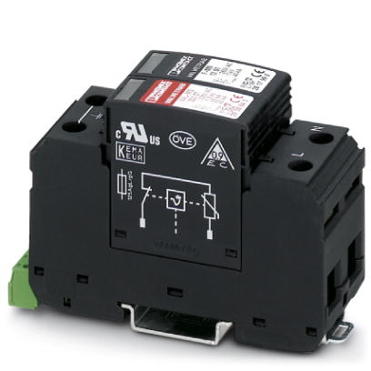 Разрядник для защиты от импульсных перенапряжений, тип 2 VAL-MS 320/1+1-FM | код 2804393 | PHOENIX CONTACT Разрядник для защиты от импульсных перенапряжений, тип 2 VAL-MS 320/1+1-FM | код 2804393 | PHOENIX CONTACT