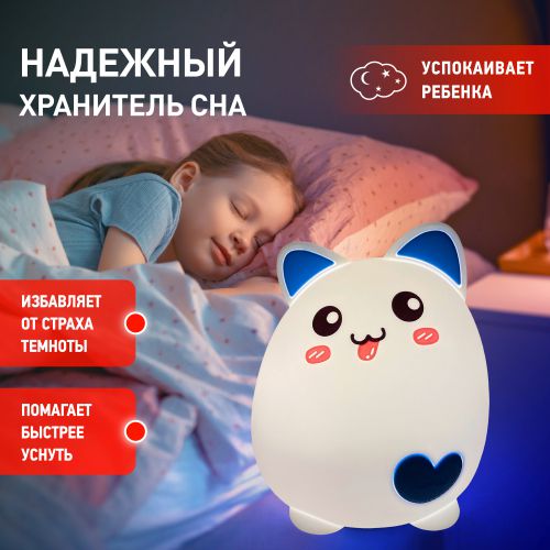 Светильник настольный NLED-414-2W-BU белый с синим | код Б0041093 | ЭРА фото 6 Светильник настольный NLED-414-2W-BU белый с синим | код Б0041093 | ЭРА фото 6