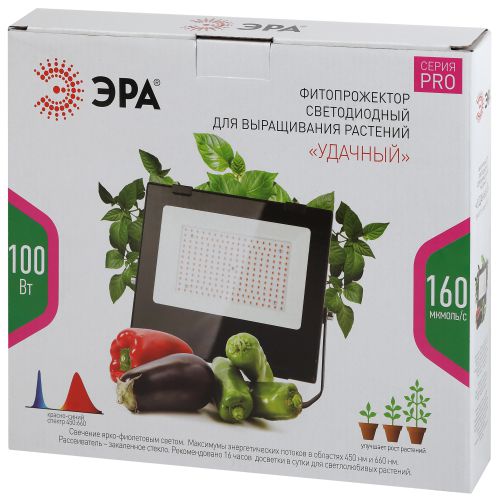 Прожектор красно-синего спектра FITO-100W-RB-LED | код Б0046369 | ЭРА фото 11 Прожектор красно-синего спектра FITO-100W-RB-LED | код Б0046369 | ЭРА фото 11