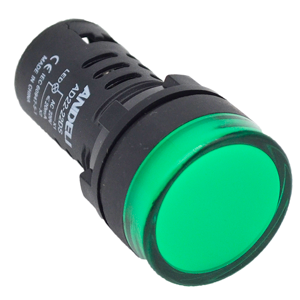 Световой индикатор AD16-22DS(LED)матрица d22мм зеленый 220В AC (ANDELI) | код ADL10-138 | ANDELI Световой индикатор AD16-22DS(LED)матрица d22мм зеленый 220В AC (ANDELI) | код ADL10-138 | ANDELI