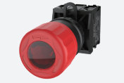 TS2011-0GL10 Кнопка TS2 нажимная, аварийного останова, с подсветкой D32мм, крас., шт | код TS2011-0GL10 | SUPU