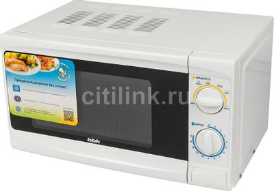 Микроволновая Печь BBK 20MWS-703M/W 20л. 700Вт белый | код 920277 | BBK Микроволновая Печь BBK 20MWS-703M/W 20л. 700Вт белый | код 920277 | BBK