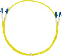 Патч-корд оптический LANMASTER, LSZH, дуплексный, LC/APC-LC/APC, SM OS2, 10 м | код LAN-2LC-2LC/SA-10 | LANMASTER