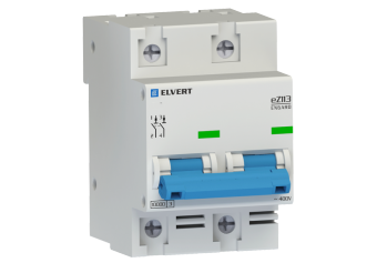 Автоматический выключатель eZ113 2Р D16 10кА ELVERT | код eZ1132D-16 | ELVERT Автоматический выключатель eZ113 2Р D16 10кА ELVERT | код eZ1132D-16 | ELVERT