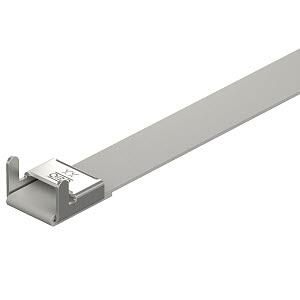 Монтажная лента с фиксатором, серая | код 6490324 | OBO Bettermann Монтажная лента с фиксатором, серая | код 6490324 | OBO Bettermann