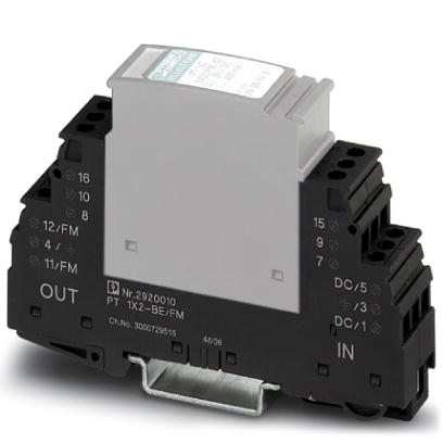 Базовый элемент для защиты от перенапряжений PT 1X2+F-BE/FM | код 2920023 | PHOENIX CONTACT Базовый элемент для защиты от перенапряжений PT 1X2+F-BE/FM | код 2920023 | PHOENIX CONTACT