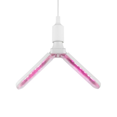 Фитолампа для растений светодиодная GREEN LINE ФИТО-20W-PL-E27-GR 2-х лепестковая красно-синего спектра 24 Вт Е27 | код Б0064517 | ЭРА фото 9 Фитолампа для растений светодиодная GREEN LINE ФИТО-20W-PL-E27-GR 2-х лепестковая красно-синего спектра 24 Вт Е27 | код Б0064517 | ЭРА фото 9