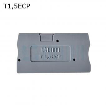 Крышка торцевая для 2-контактной push-in клеммы 1,5 мм2, серая | код T1,5ECP | ПРОВЕНТО Крышка торцевая для 2-контактной push-in клеммы 1,5 мм2, серая | код T1,5ECP | ПРОВЕНТО