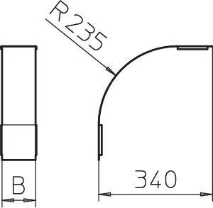 Крышка внешнего вертикального угла 90 град. 600мм | код 7131052 | OBO Bettermann Крышка внешнего вертикального угла 90 град. 600мм | код 7131052 | OBO Bettermann