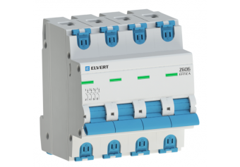 Автоматический выключатель Z406 4Р C10 4,5кА ELVERT | код Z4064C-10 | ELVERT Автоматический выключатель Z406 4Р C10 4,5кА ELVERT | код Z4064C-10 | ELVERT