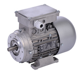Электродвигатель трёхфазный асинхронный с тормозом Элмаш 3 кВт * 1500 об/мин., фланец B35, тормозной момент 30 Нм, IP55 | код АИС100LB4E 2081 2/3 DZS1N-30 | INNOVERT