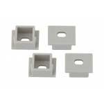 1612-3B Набор заглушек для профиля ЭРА 1612-3B для профиля CAB261 4 сквозные | код Б0039433 | ЭРА