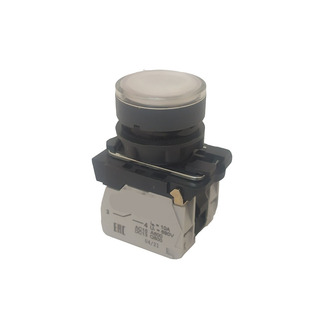 Кнопка КМЕ4111мЛ-24В-белый-1но+1нз-цилиндр-индикатор-IP40-КЭАЗ | код 354396 | КЭАЗ Кнопка КМЕ4111мЛ-24В-белый-1но+1нз-цилиндр-индикатор-IP40-КЭАЗ | код 354396 | КЭАЗ