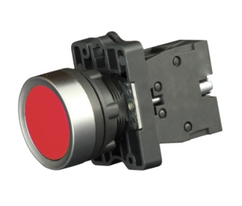 Кнопка в пластиковом корпусе красная IP65 | код BV1-CA42 | ELVERT Кнопка в пластиковом корпусе красная IP65 | код BV1-CA42 | ELVERT