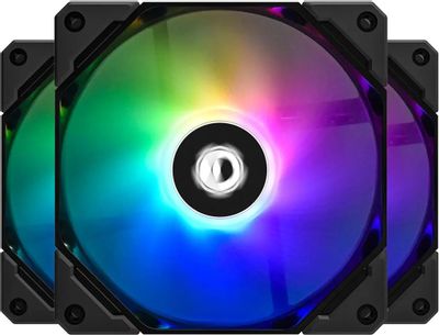 Вентилятор для корпуса ID-Cooling TF-12025 ARGB 120х120x25 черный 4-pin 31дБ (упак.:3шт) (TF-12025-ARGB-TRIO) Ret | код 2011984 | ID-COOLING Вентилятор для корпуса ID-Cooling TF-12025 ARGB 120х120x25 черный 4-pin 31дБ (упак.:3шт) (TF-12025-ARGB-TRIO) Ret | код 2011984 | ID-COOLING