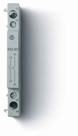 Модуль доп.контактов для 22.44, 22.64, 2NO 6А | код 02263 | FINDER Модуль доп.контактов для 22.44, 22.64, 2NO 6А | код 02263 | FINDER