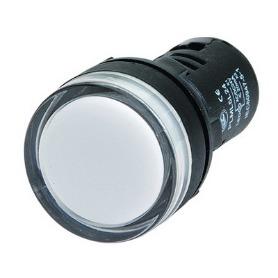 Сигнальный индикатор со встроенным диодом 24В, белый | код ALIL5L24 | DKC Сигнальный индикатор со встроенным диодом 24В, белый | код ALIL5L24 | DKC