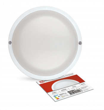 Светильник светодиодный герметичный СПП 2040-КРУГ 20Вт 4000К 1800Лм IP65 155мм IN HOME | код 4690612044903 | IN HOME Светильник светодиодный герметичный СПП 2040-КРУГ 20Вт 4000К 1800Лм IP65 155мм IN HOME | код 4690612044903 | IN HOME