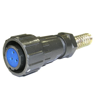 Разъём быстроразъёмный SZC FQ18-3pin TK-8, 3-х контакнтый | код 106968 | SZC Разъём быстроразъёмный SZC FQ18-3pin TK-8, 3-х контакнтый | код 106968 | SZC