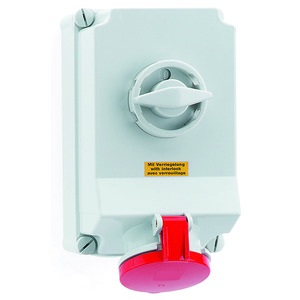 Розетка с блокировкой 63A 4p 400V 6h IP44 260x160 mm 16605 | код 16605 | Bals Розетка с блокировкой 63A 4p 400V 6h IP44 260x160 mm 16605 | код 16605 | Bals