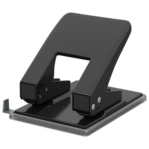 Дырокол металлический ERICH KRAUSE Quadro. до 40 листов. черный. 4669 | код 222315 | ERICH KRAUSE Дырокол металлический ERICH KRAUSE Quadro. до 40 листов. черный. 4669 | код 222315 | ERICH KRAUSE