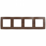 12-5004-10 12-5004-10 ЭРА Рамка на 4 поста, Эра12, венге | код Б0014780 | ЭРА