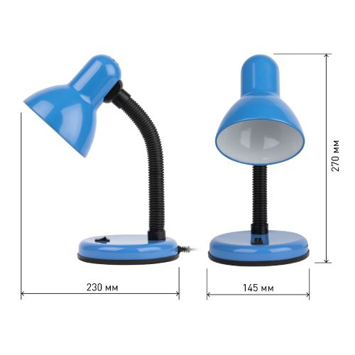 Светильник N-211-E27-40W-BU настол. син. ЭРА Б0035056 Светильник N-211-E27-40W-BU настол. син. ЭРА Б0035056