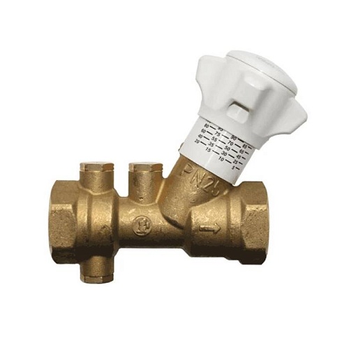 Клапан баланс лат R206B Ду25 Ру25 м/м Kvs7 R206BY015 | код 022-1540 | Giacomini