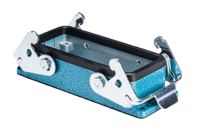 Открытое основание взрывозащищенного разъема REVOS Ex, Size 16, без защитной крышки, с двумя металлическими защелками, с уплотнителем, материал корпуса: цинковый сплав | код 70.320.1628.9 | Wieland Открытое основание взрывозащищенного разъема REVOS Ex, Size 16, без защитной крышки, с двумя металлическими защелками, с уплотнителем, материал корпуса: цинковый сплав | код 70.320.1628.9 | Wieland