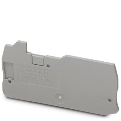 Концевая крышка D-QTCU 1,5-TWIN | код 3206296 | PHOENIX CONTACT Концевая крышка D-QTCU 1,5-TWIN | код 3206296 | PHOENIX CONTACT