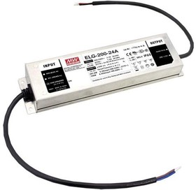Источник питания AC-DC, 199.7Вт, IP67, вход 100…305В AC, 47…63Гц/142…431В DC, ККМ, выход 24...48В/4.16А, изоляция 3750В AC, в кожухе 244х71х37.5мм, -40…+85С (корпус), потенциометр, димминг 3 в 1 | код ELG-200-48AB | MeanWell Источник питания AC-DC, 199.7Вт, IP67, вход 100…305В AC, 47…63Гц/142…431В DC, ККМ, выход 24...48В/4.16А, изоляция 3750В AC, в кожухе 244х71х37.5мм, -40…+85С (корпус), потенциометр, димминг 3 в 1 | код ELG-200-48AB | MeanWell