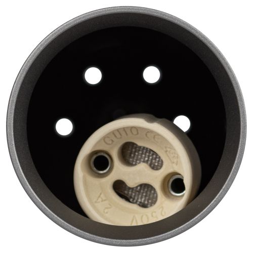 Светильник подвесной потолочный PL15 GR MR16 GU10 цилиндр графит | код Б0061378 | ЭРА фото 6 Светильник подвесной потолочный PL15 GR MR16 GU10 цилиндр графит | код Б0061378 | ЭРА фото 6