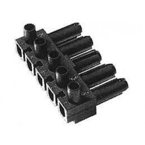 Вилочная контактная вставка, 5 полюсов, винтовая фиксация, номинальное напряжение: 250/400V, номинальный ток: 16A, цвет: черный, серия gesis ST18/5 серия gesis ST18/5 | код 93.032.3553.0 | Wieland Вилочная контактная вставка, 5 полюсов, винтовая фиксация, номинальное напряжение: 250/400V, номинальный ток: 16A, цвет: черный, серия gesis ST18/5 серия gesis ST18/5 | код 93.032.3553.0 | Wieland