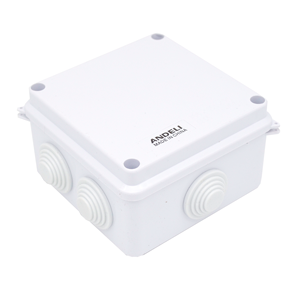 Распаячная коробка с крышкой 100*100*70 8 входов IP65?ANDELI) | код ADL18-601 | ANDELI Распаячная коробка с крышкой 100*100*70 8 входов IP65?ANDELI) | код ADL18-601 | ANDELI